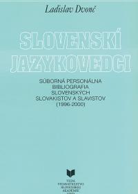 Slovenskí jazykovedci 3 (1996-2000) 