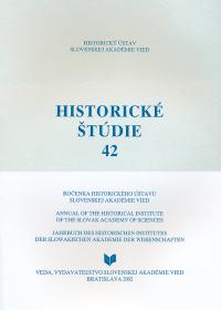 Historické štúdie 42