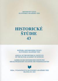 Historické štúdie 43