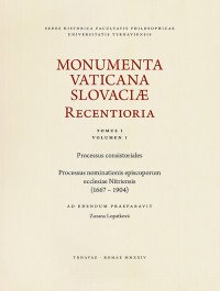 Monumenta Vaticana Slovaciae Recen.
