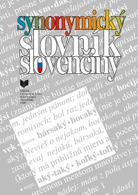 Synonymický slovník slovenčiny