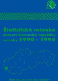 Štatistická ročenka okresov Slovenskej republiky za roky 1990-1995