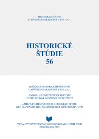 Historické štúdie 56. Dejiny a vývoj rôznych foriem správy