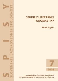 Štúdie z literárnej onomastiky