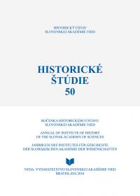 HISTORICKÉ ŠTÚDIE 50  /Konflikty v mestskom prostredí